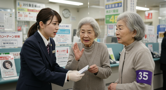 駄々をこねる93億円当選した70代女性を1時間説得し諦めさせた、、、